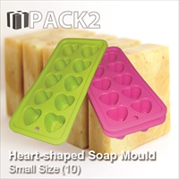 Soap Mould - Heart (Small) - Click Image to Close